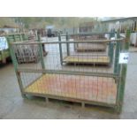 Heavy Duty MOD Steel Stacking Stillage w/ Removeable Side Bars & Corner Posts