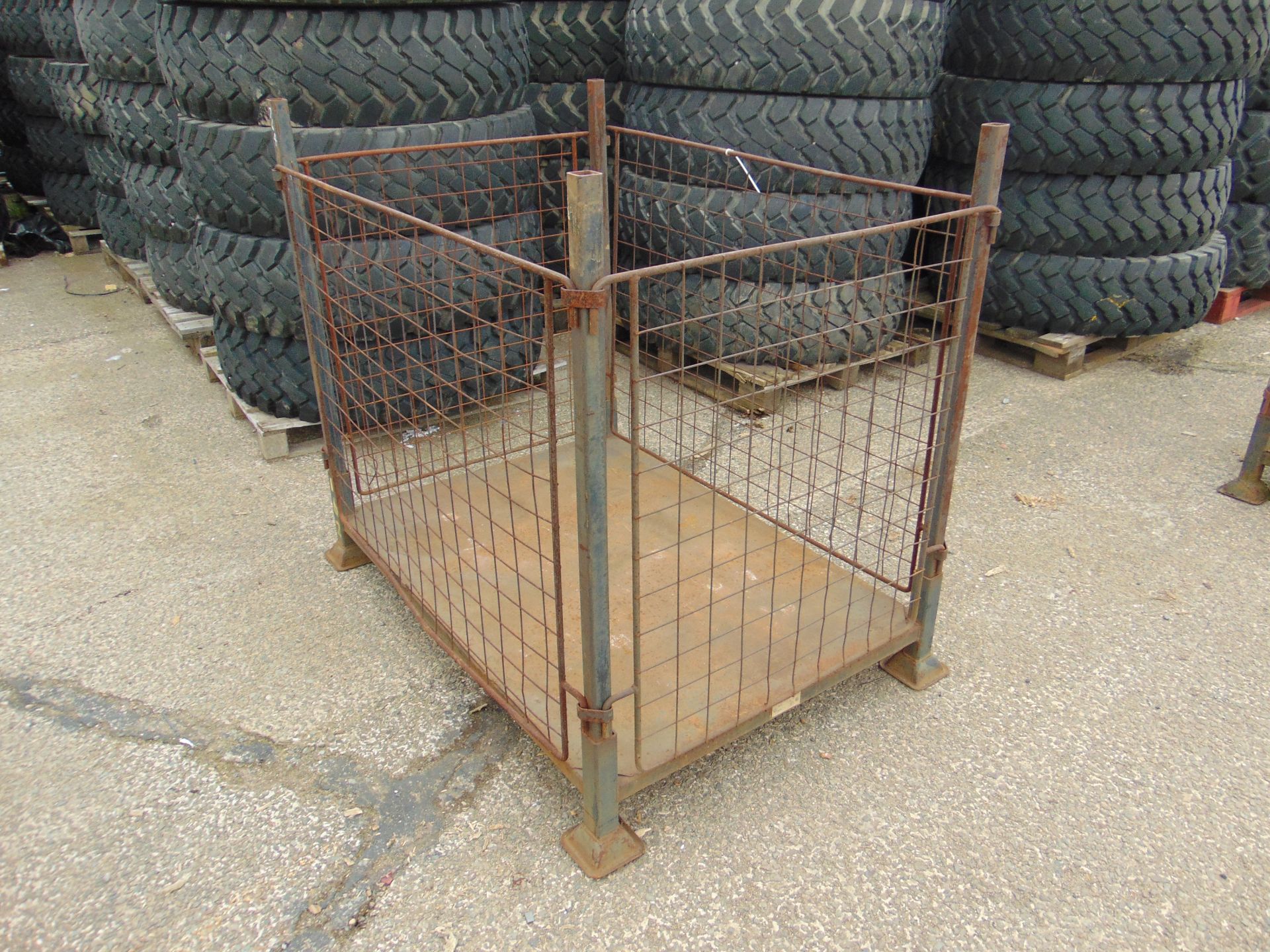 Steel Stacking Stillage W/ Removable Posts & Sides - Image 2 of 3