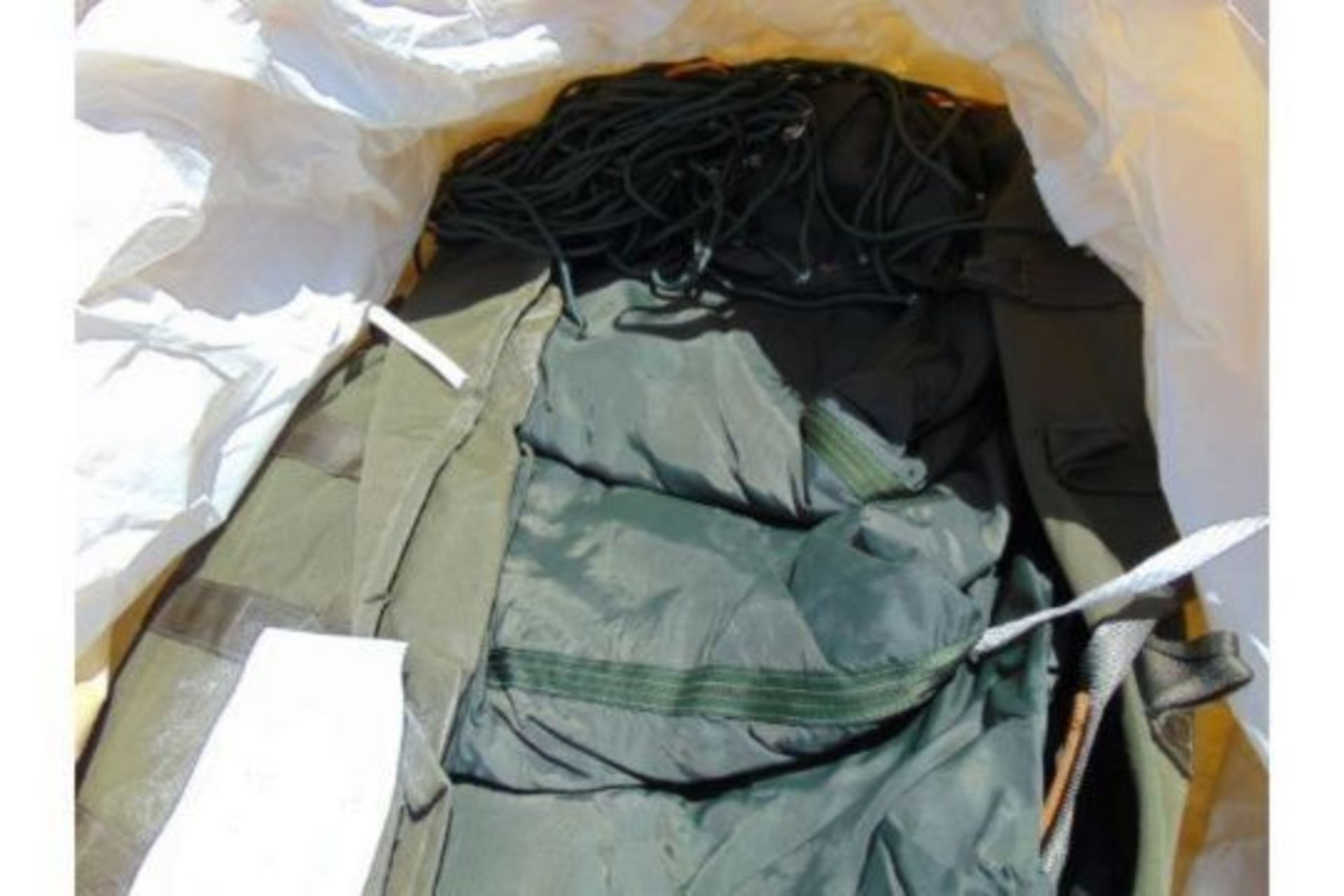 Airborn System Cargo Parachute Type SC 15 MK 2 as shown c/w Transit Bag - Bild 6 aus 7