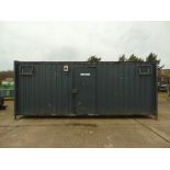 Male / Female Dual Compartment Toilet Block