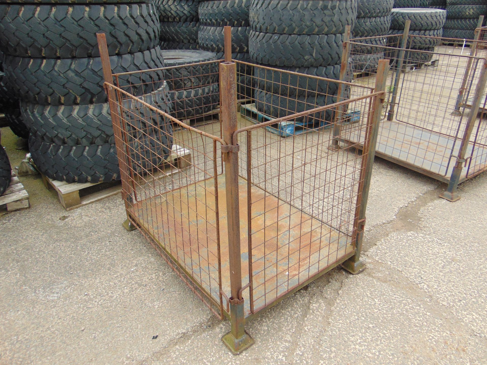 Steel Stacking Stillage W/ Removable Posts & Sides - Image 2 of 3