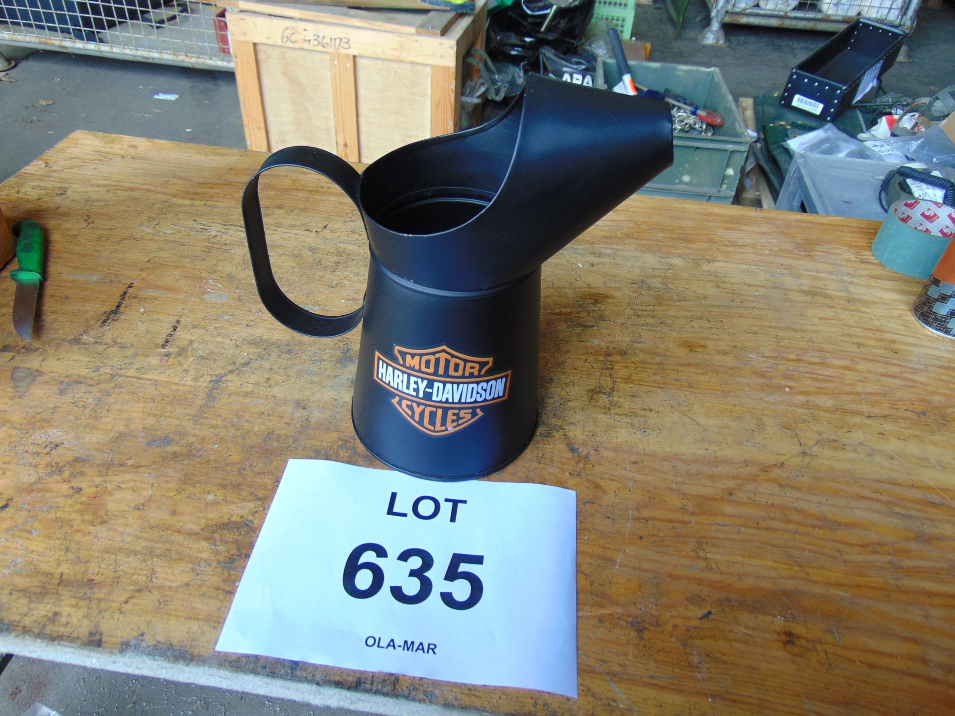 New Unused Harley Davidson Oil Filter Jug