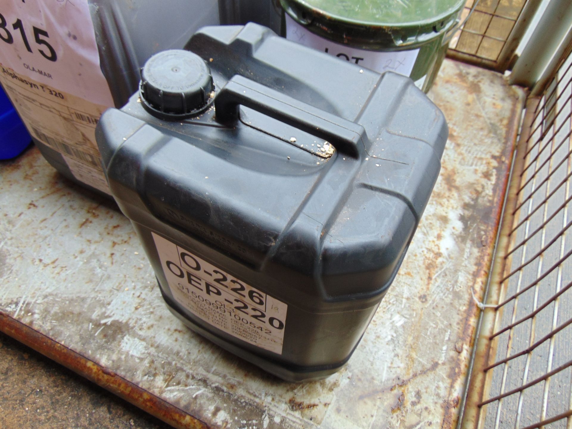 1 x 20 Litre Drum of OEP220 Extreme High Pressure Gear Oil, New Unissued MoD Reserve Stocks - Image 3 of 3