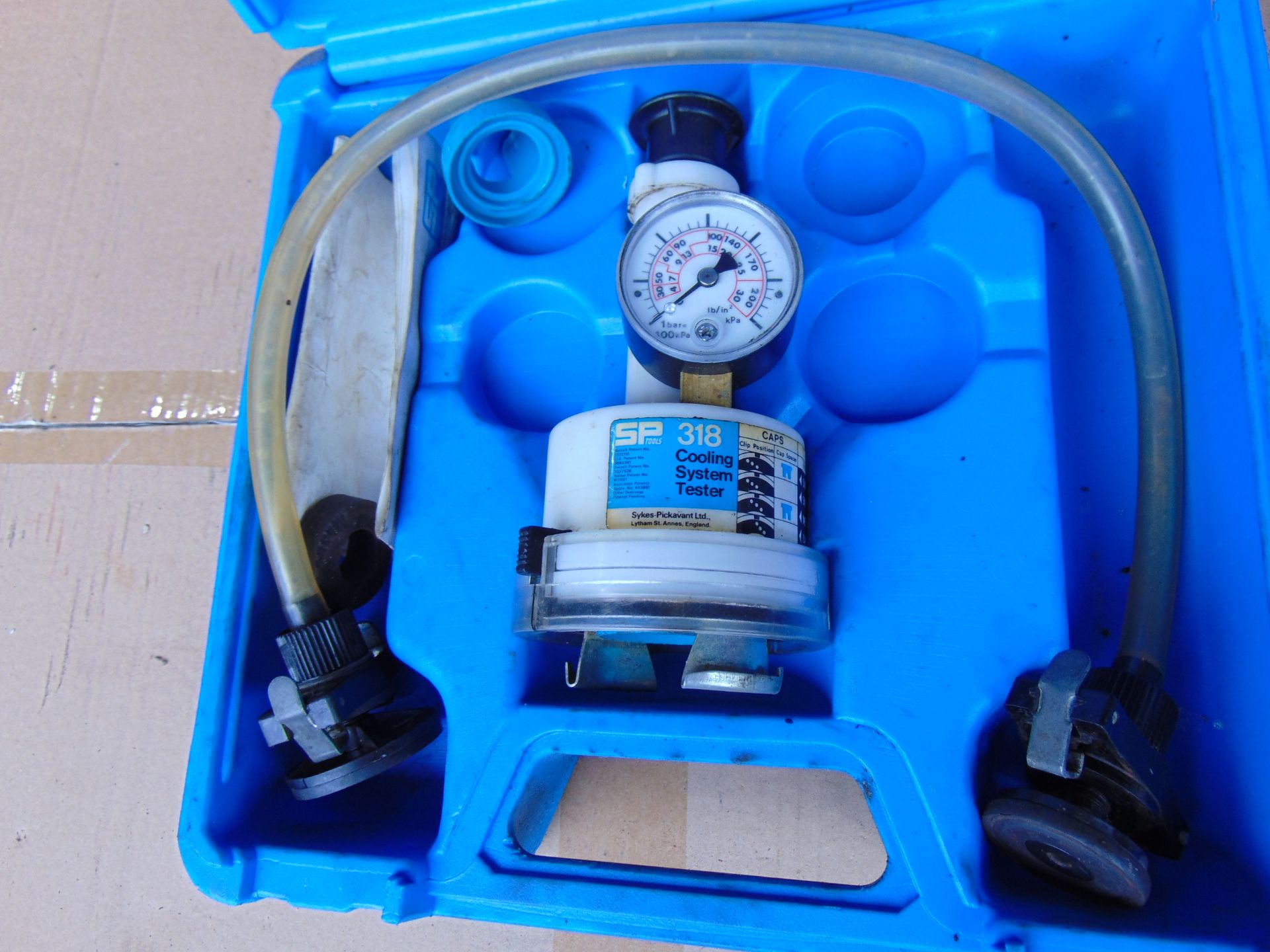 S.P Cooling System Testing Kit from UK Fire Service Workshop in Transit Case - Image 3 of 5