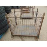 Steel Stacking Stillage W/ Removable Posts & Sides