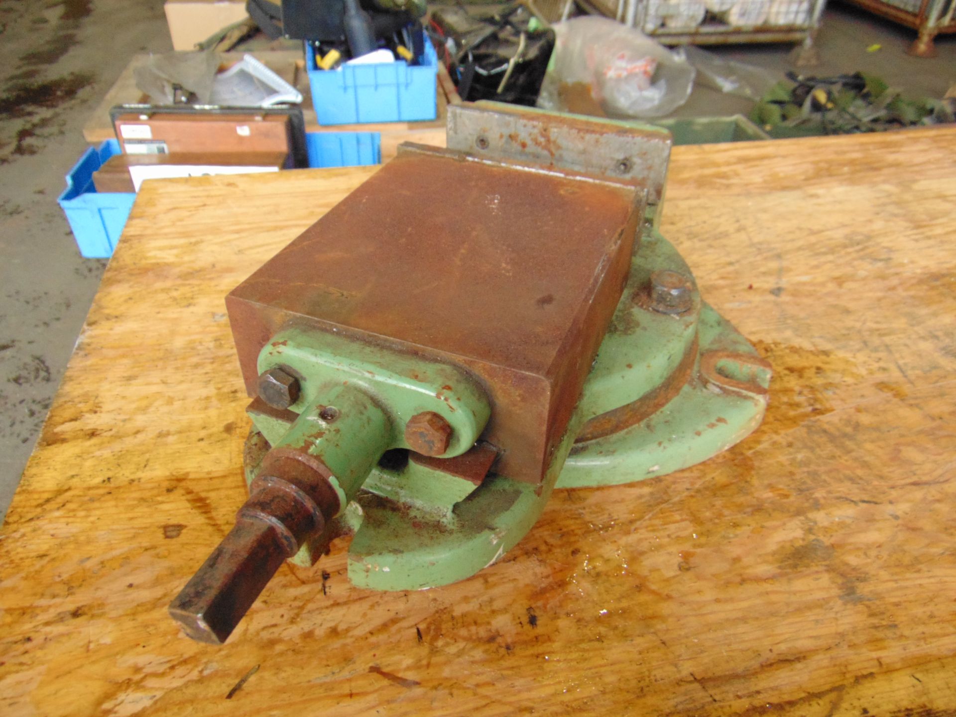 Abwood Rotating Machine Vice from MOD - Image 6 of 6