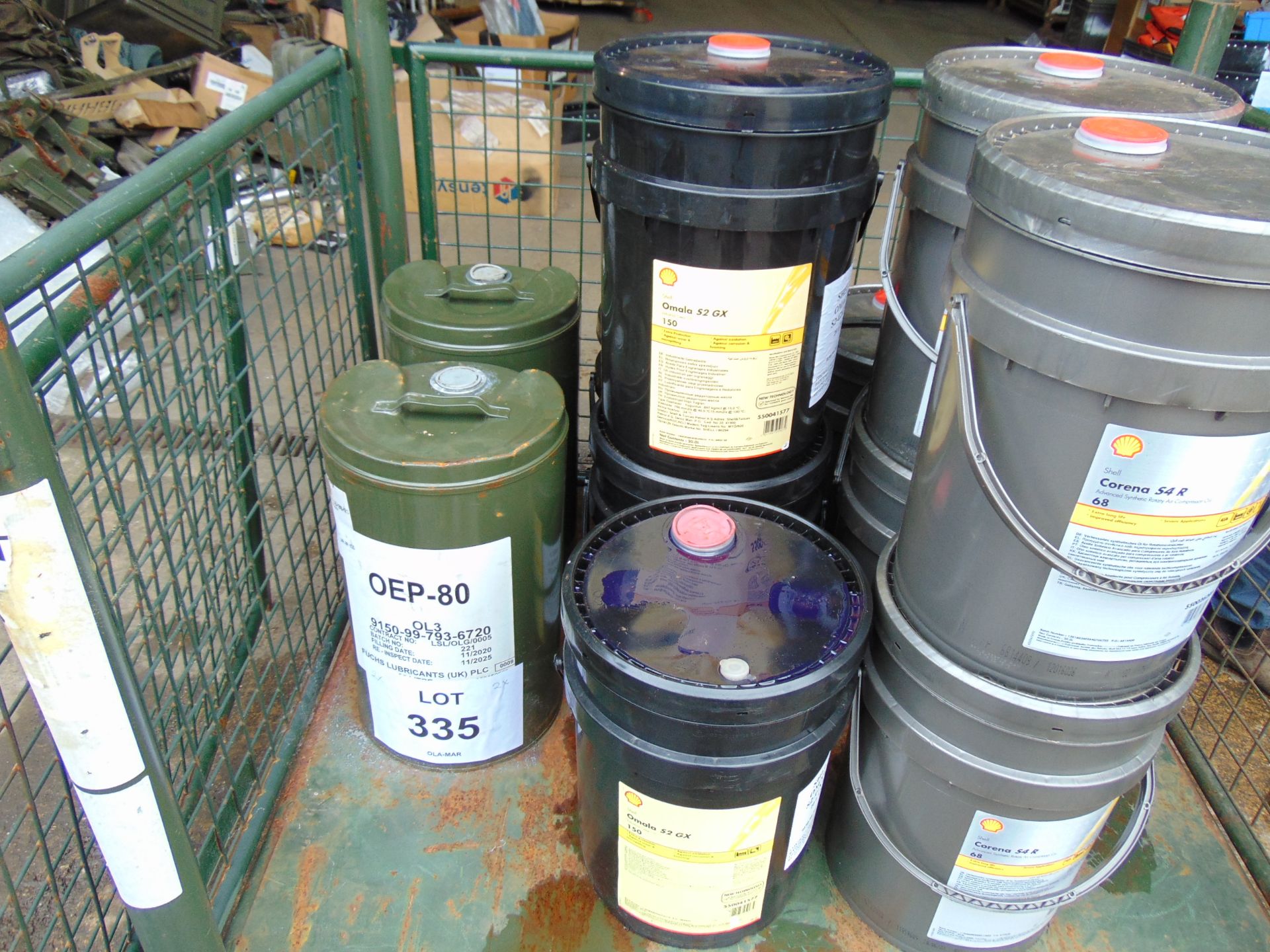 4 x 20 Litre Drums Shell Omala S2 GX High Pressure Gear Oil - Image 2 of 2
