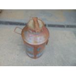 Galvanised Antique 5 gall Milk Churn