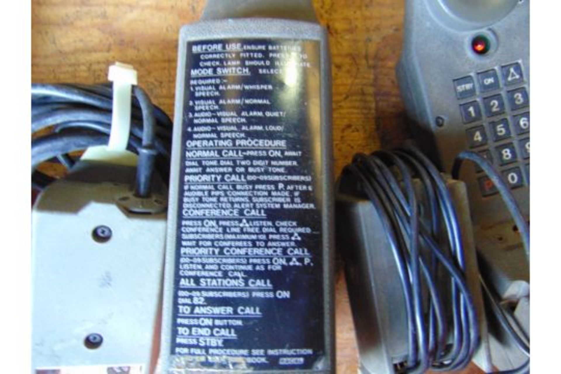 3 x Matel 2C800 Field Telephones - Image 3 of 3