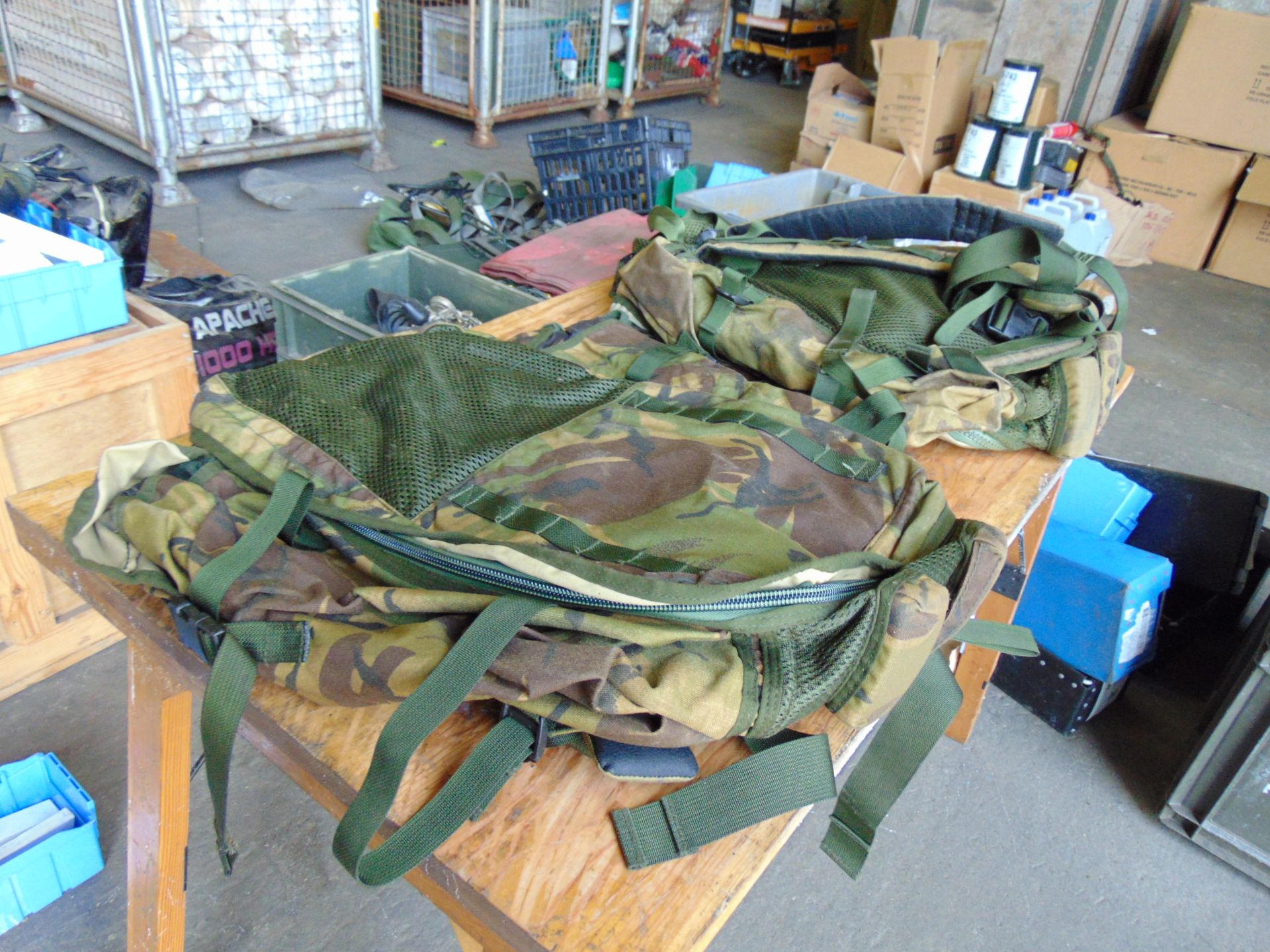 2 x British Army DPM Rucksacks c/w Straps etc - Image 4 of 5