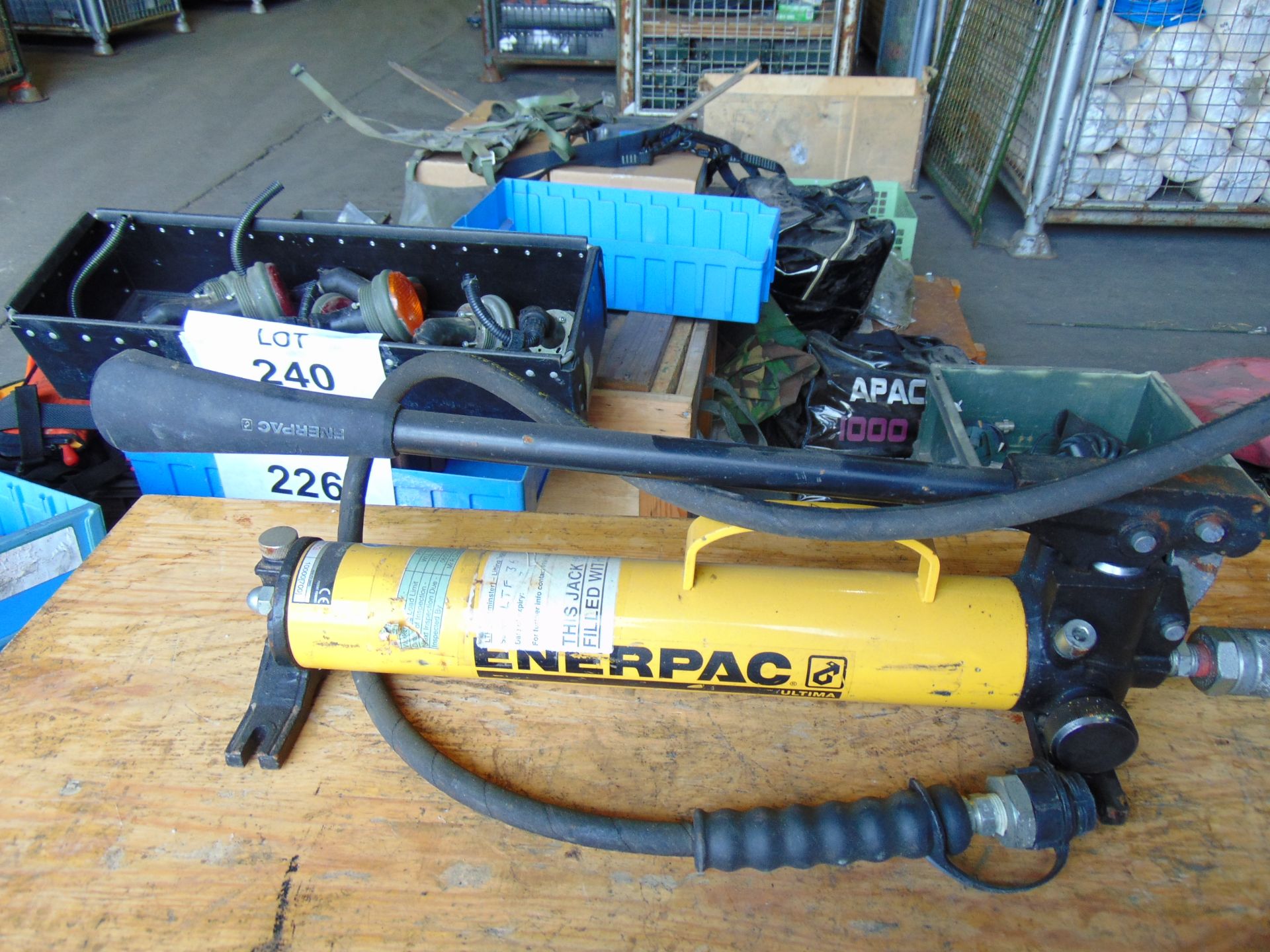 Enerpac Portable Hydraulic Pump for Rescue / Repair Equipment - Image 3 of 5