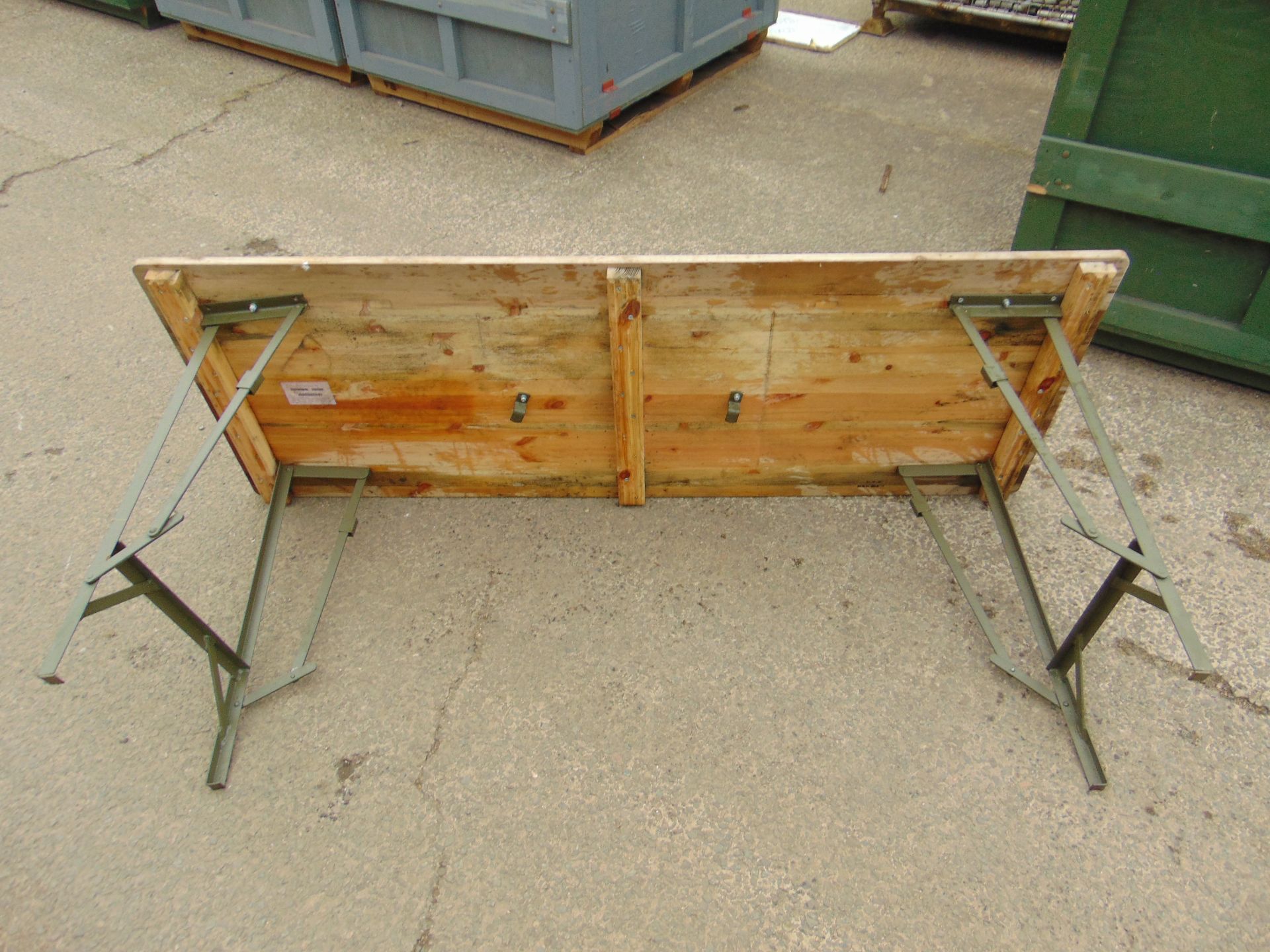 1 x Standard British Army 6ft Table - Bild 3 aus 6