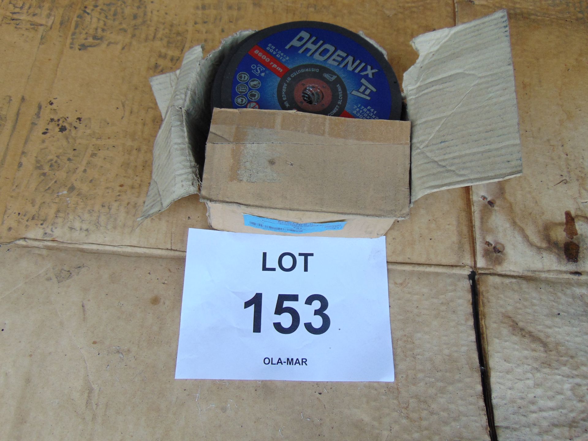 1 x Box of 25 Phoenix Metal Cutting Discs - Bild 4 aus 4