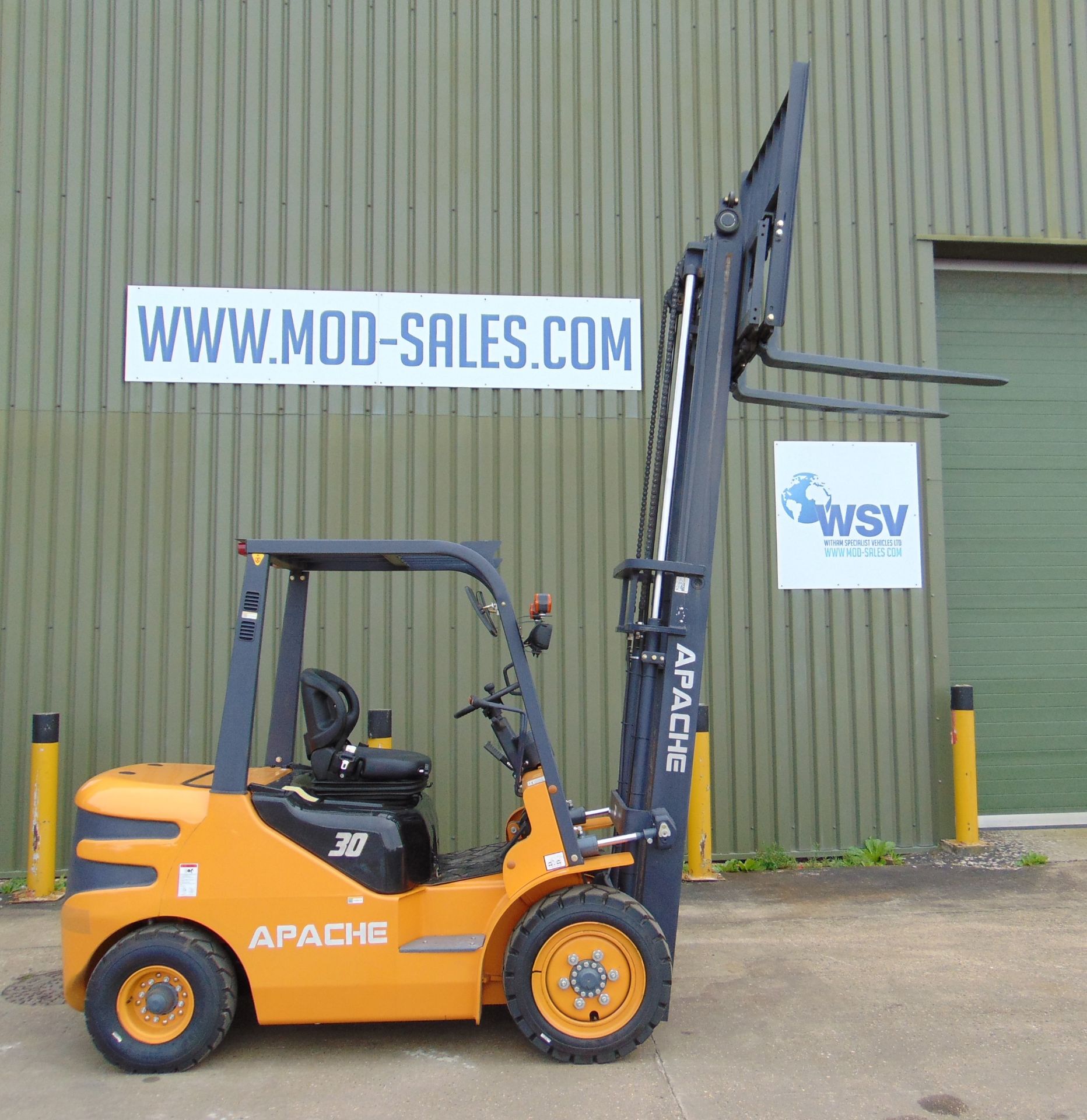 2023 Apache HH30Z - 3 Ton 2 Stage Diesel Fork Lift Truck - Image 28 of 35