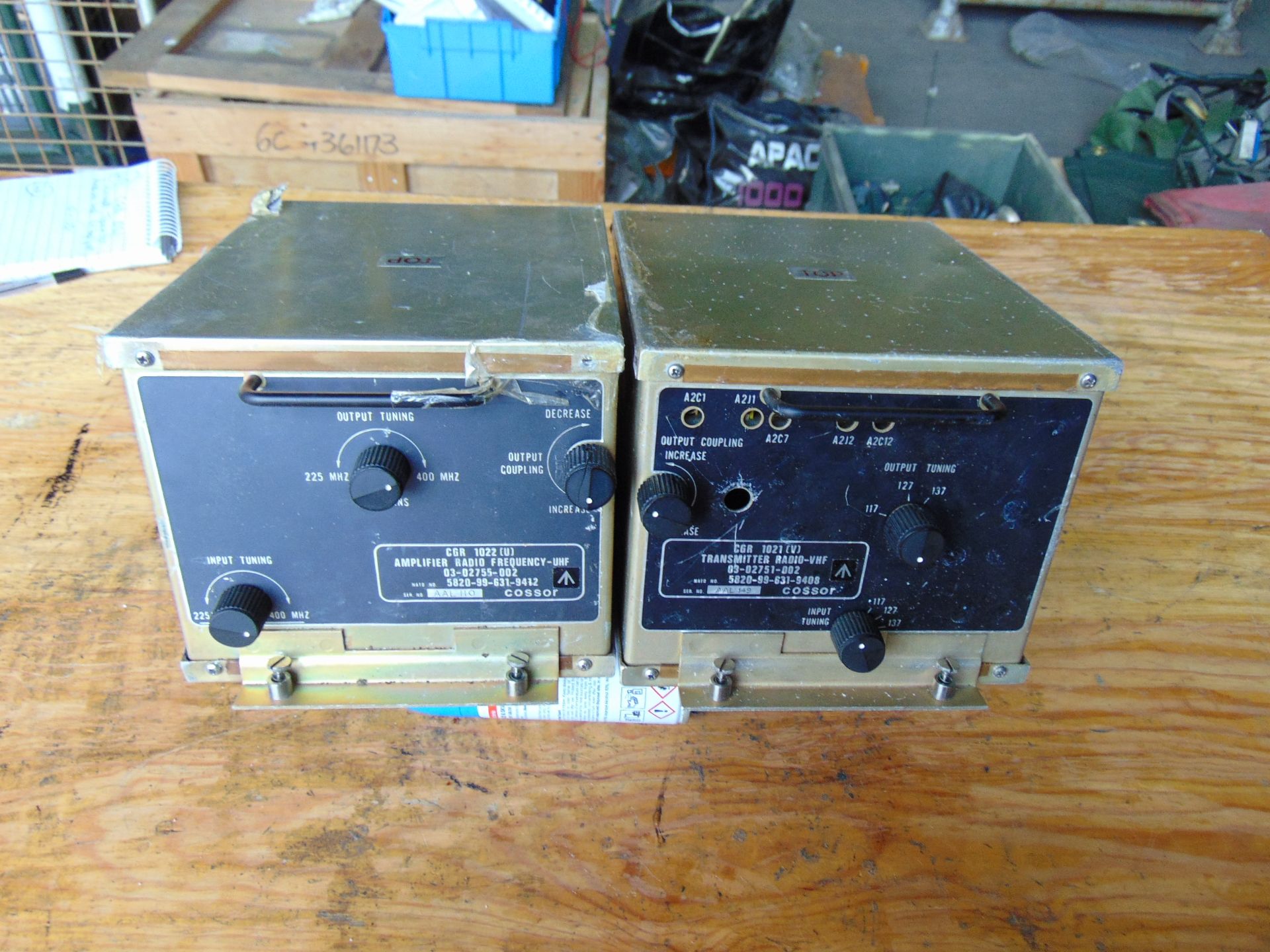 CGR 1021 Aircraft Transmitter Receiver and RF Amplifier