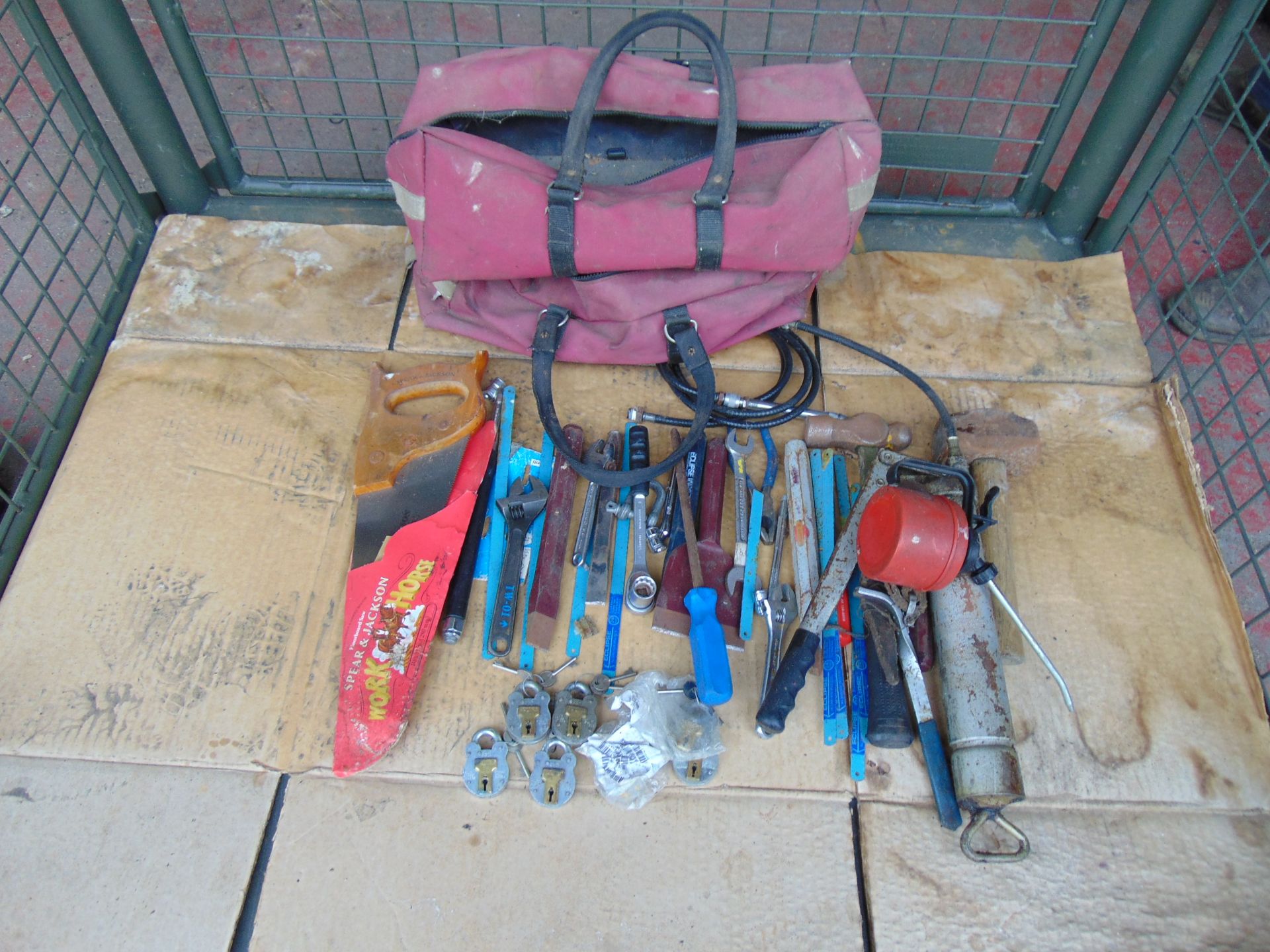 Tool Bags, Tools, Locks etc from MoD - Image 2 of 6