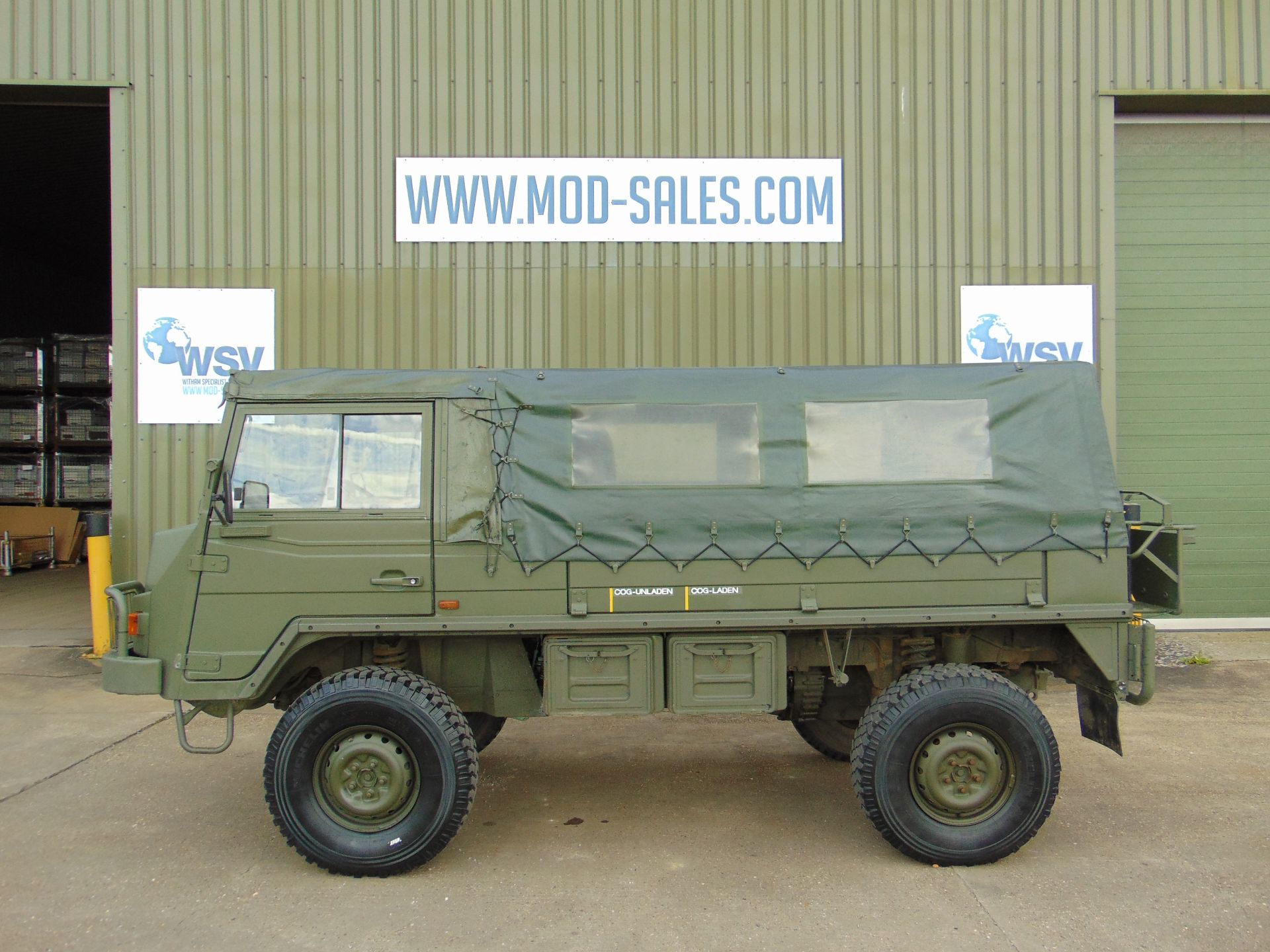 Pinzgauer 716 RHD soft top - only 7235 recorded miles! - Image 3 of 61