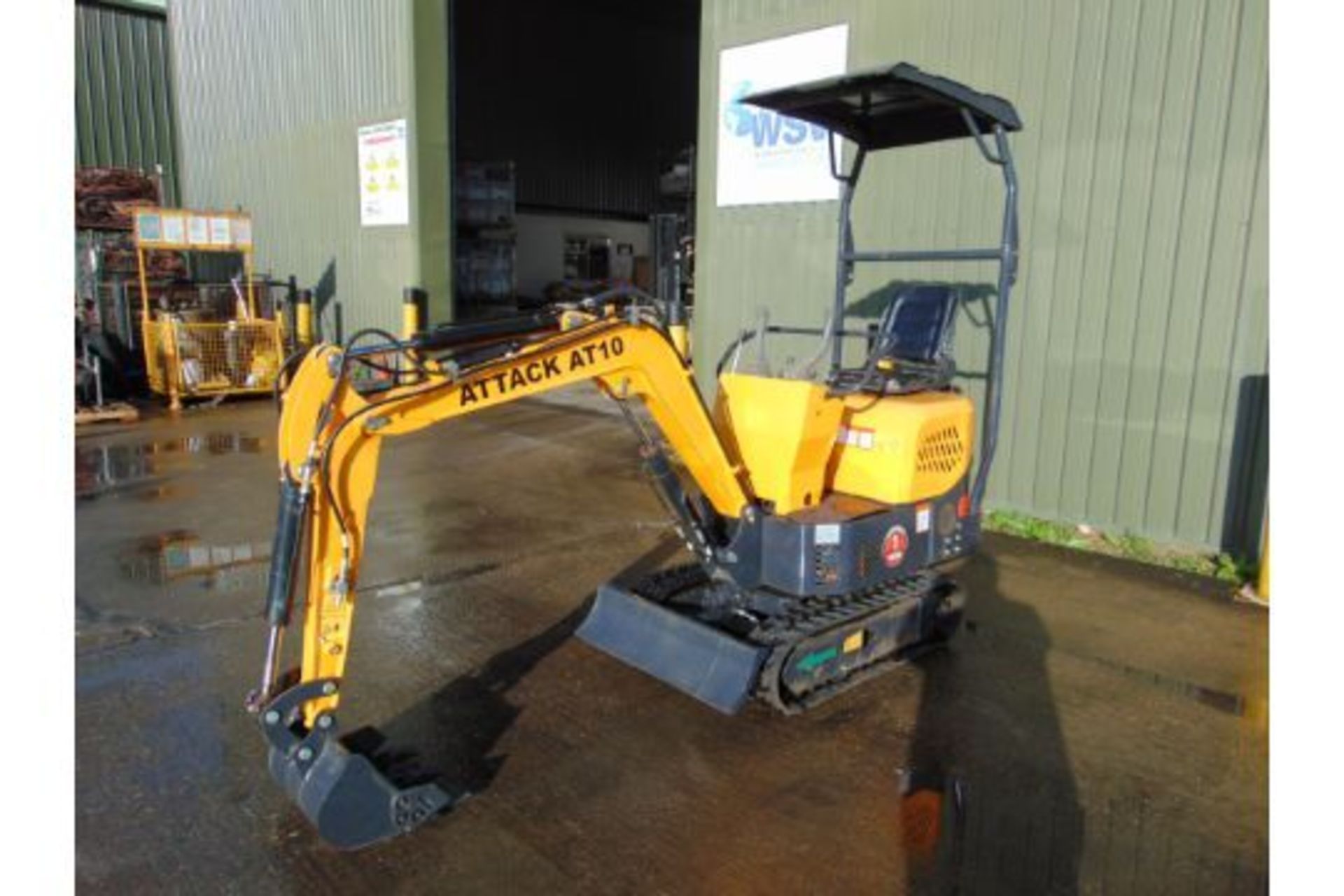 Attack AT10 Diesel Tracked Excavator - Image 6 of 21