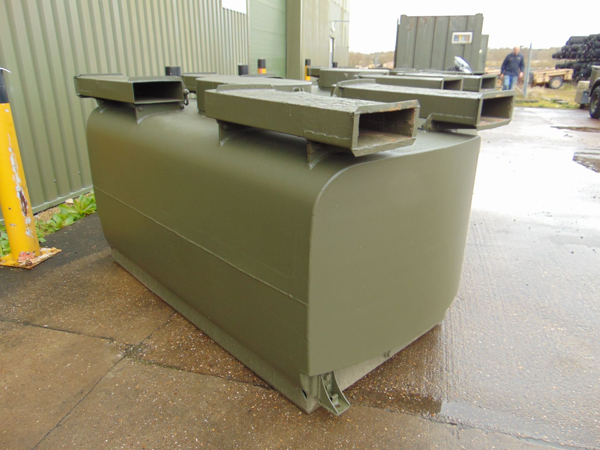 Gloster Saro 2,200 Ltr Aluminium Fuel / Fluid Distribution Tank