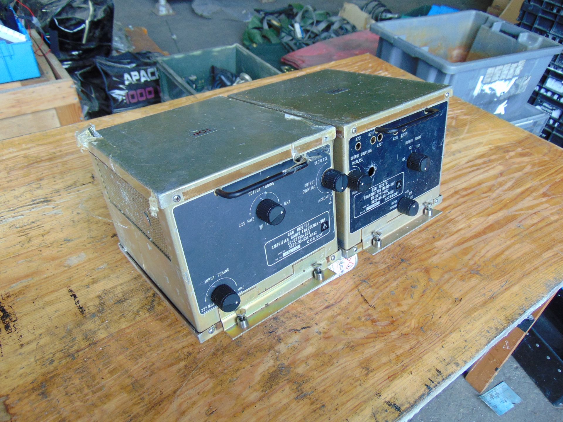 CGR 1021 Aircraft Transmitter Receiver and RF Amplifier - Image 3 of 4
