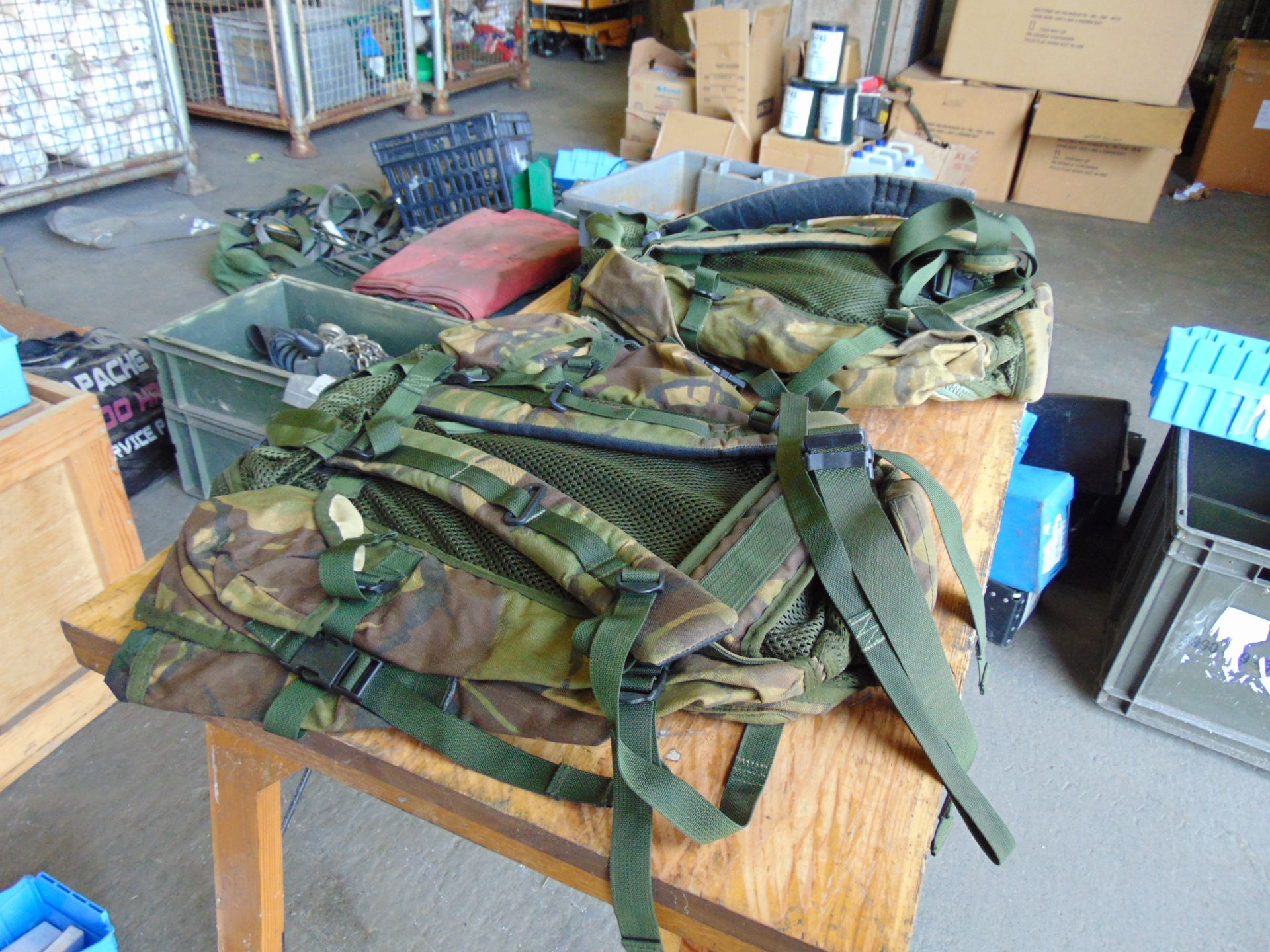 2 x British Army DPM Rucksacks c/w Straps etc - Bild 3 aus 5