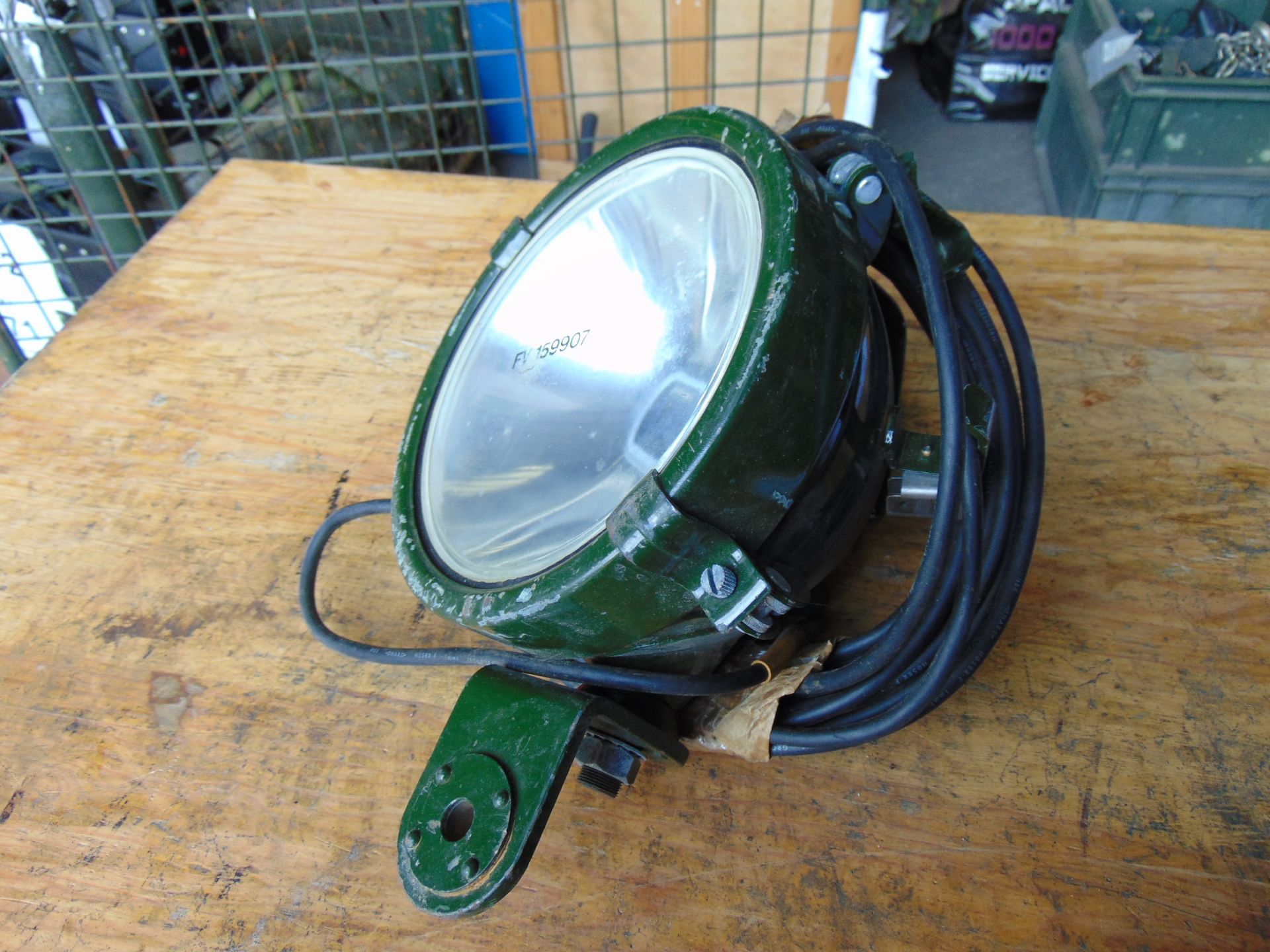 Land Rover Francis Search Light c/w Lead and Plug - Image 3 of 5