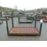 Heavy Duty MOD Steel Stacking Stillage w/ Removeable Side Bars & Corner Posts