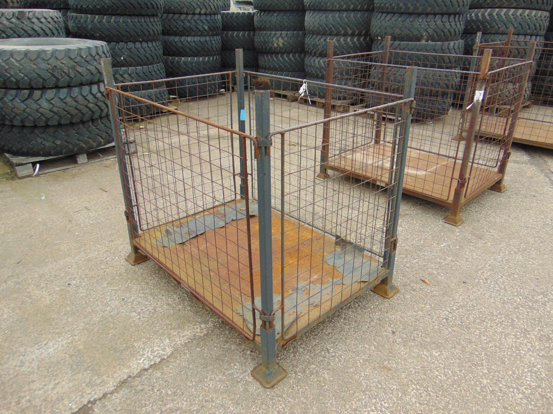 Steel Stacking Stillage W/ Removable Posts & Sides - Image 2 of 3