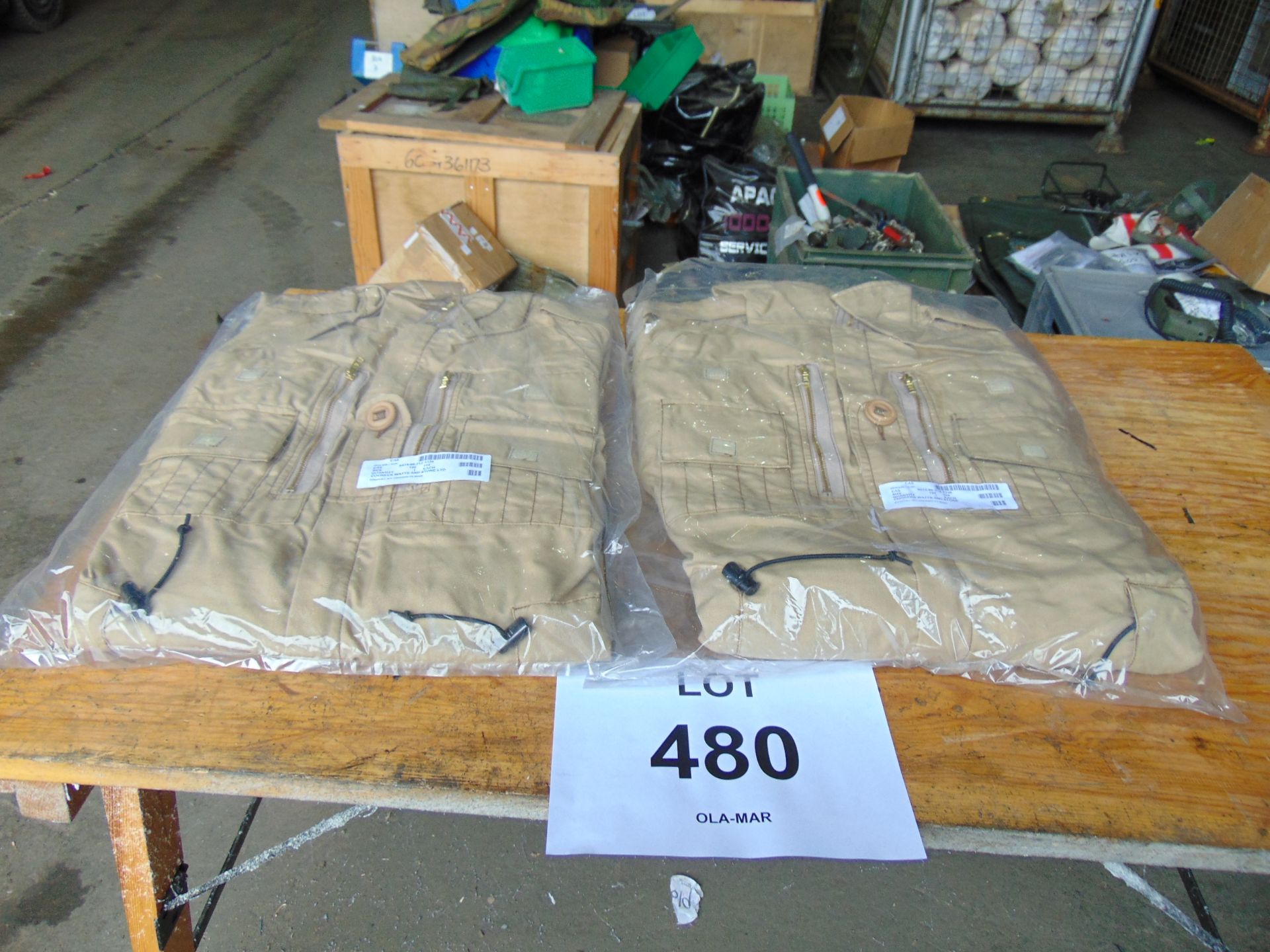 2 x New Unissued AFV Crew mans Coverall in Original Packing