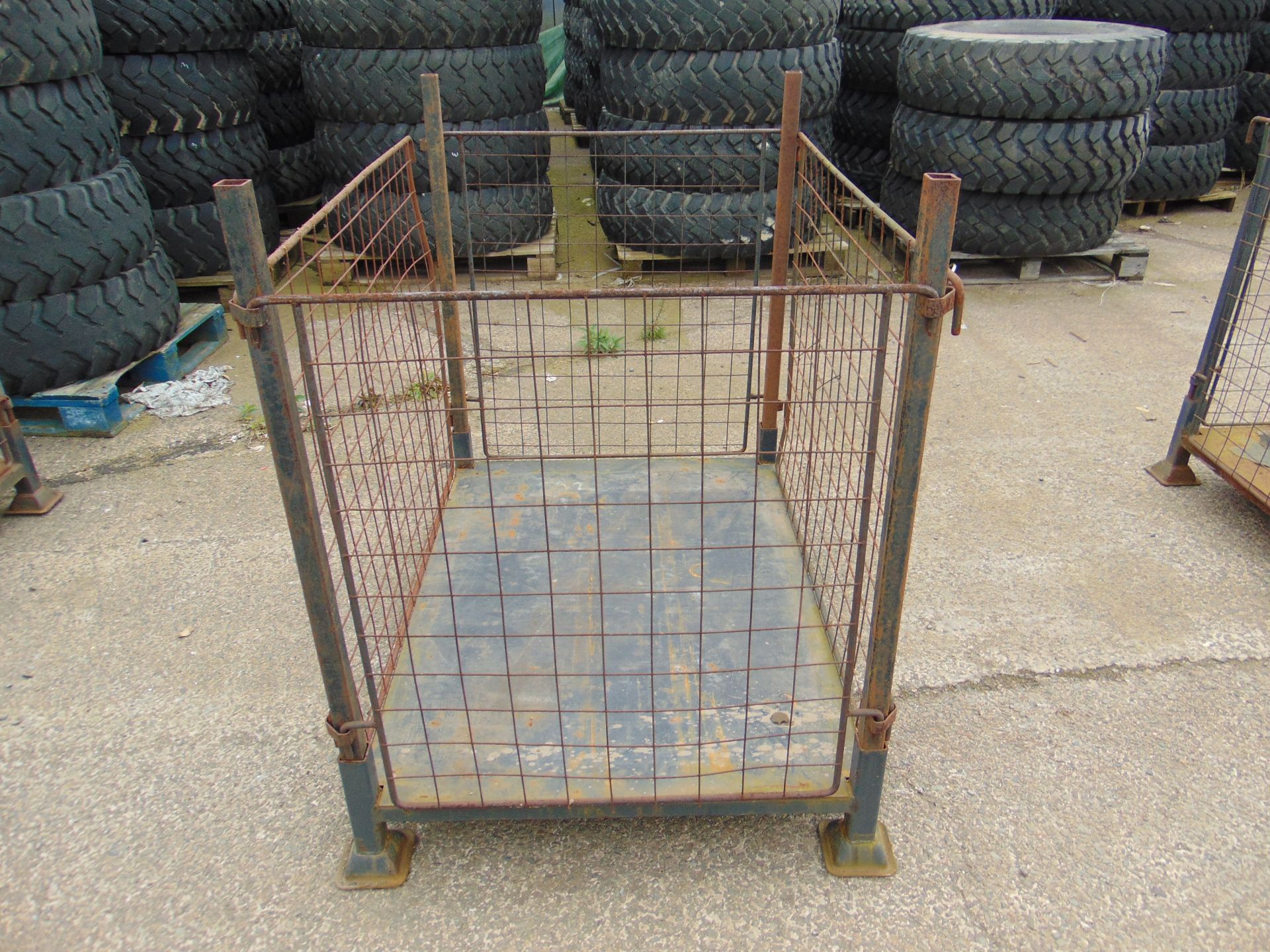 Steel Stacking Stillage W/ Removable Posts & Sides - Image 3 of 3