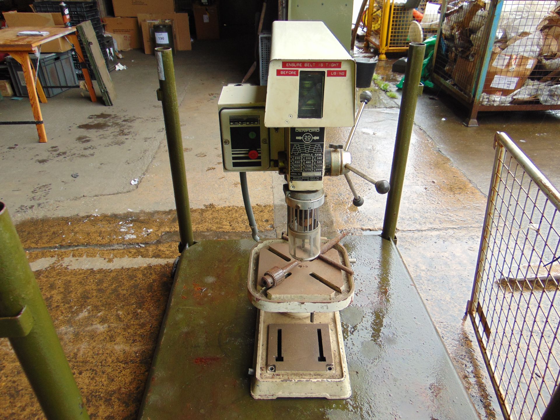 Denford Machine Co. UK - Pillar Drill - 240 Volt - Image 4 of 8