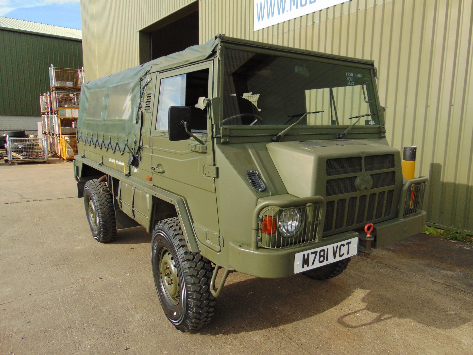 Pinzgauer 716 RHD soft top - only 7235 recorded miles! - Image 9 of 61