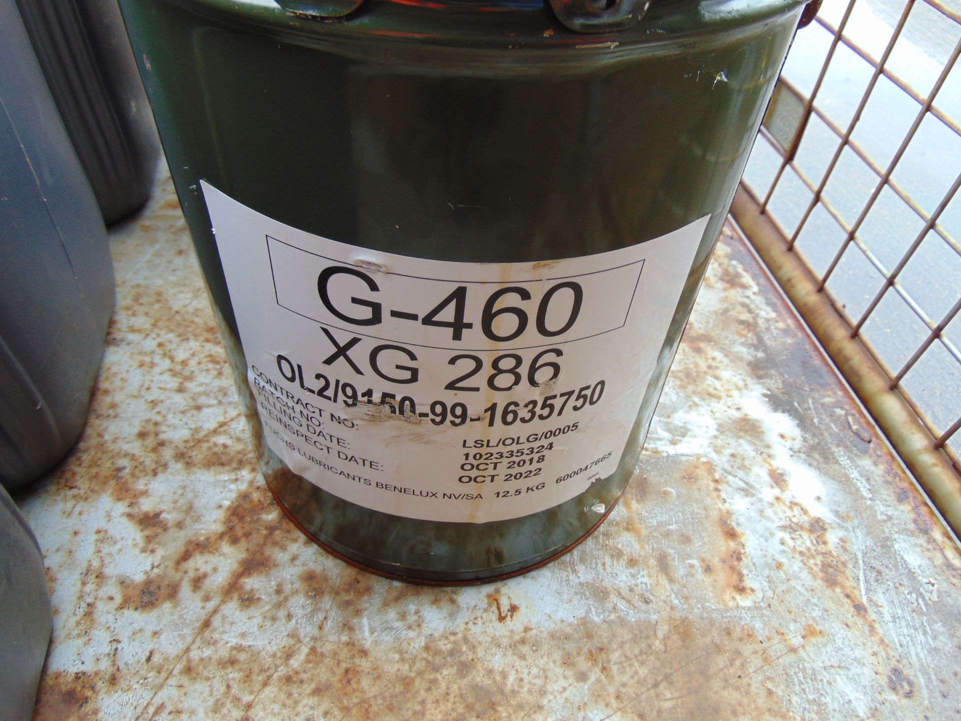 2 x 12.5kg Drums of G460 XG286 High Performance water resistant bearing grease - Image 2 of 3