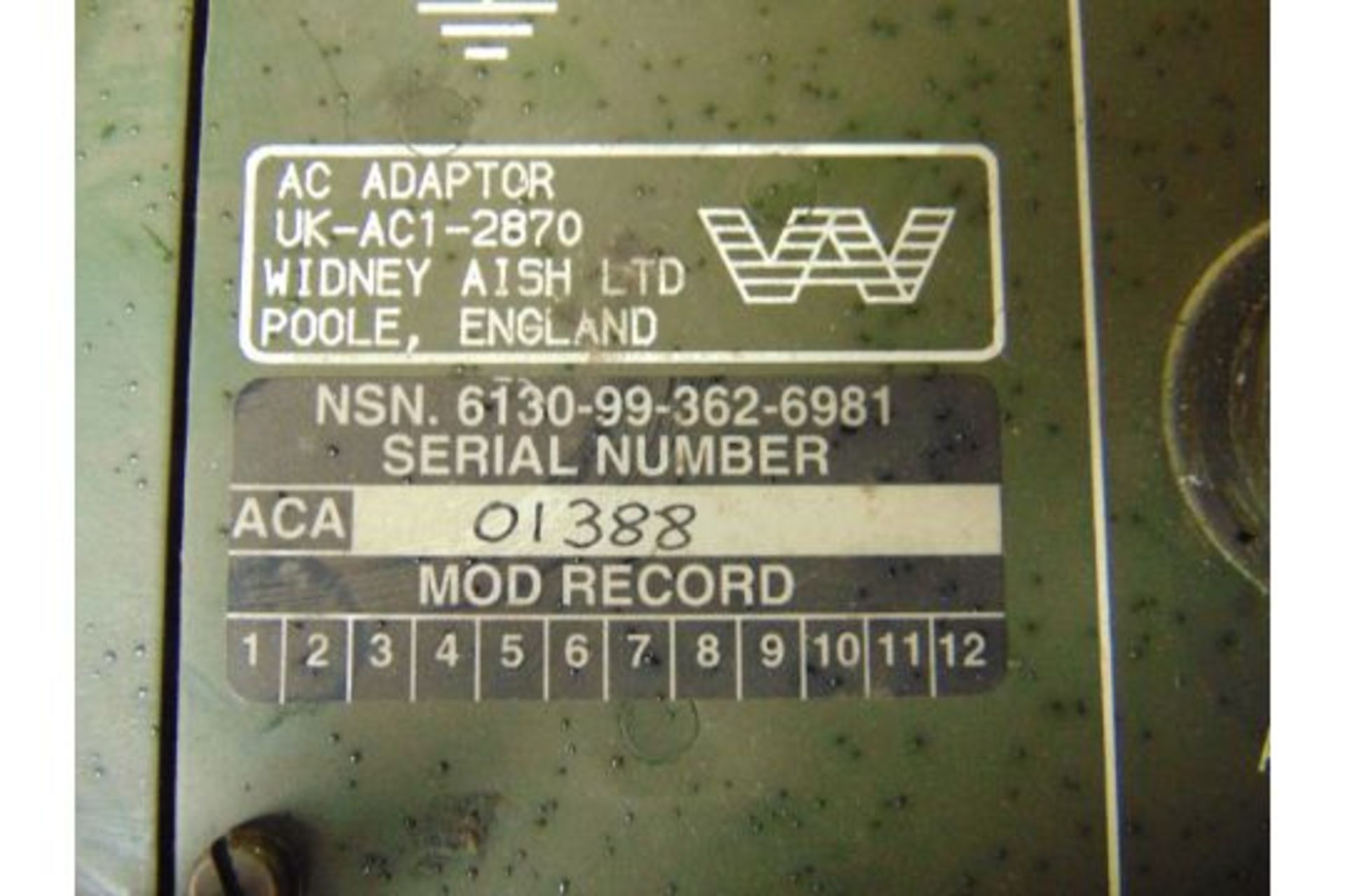 Clansman Widney Aish Ltd AC Adaptor UK-AC1-2870 - Bild 3 aus 3