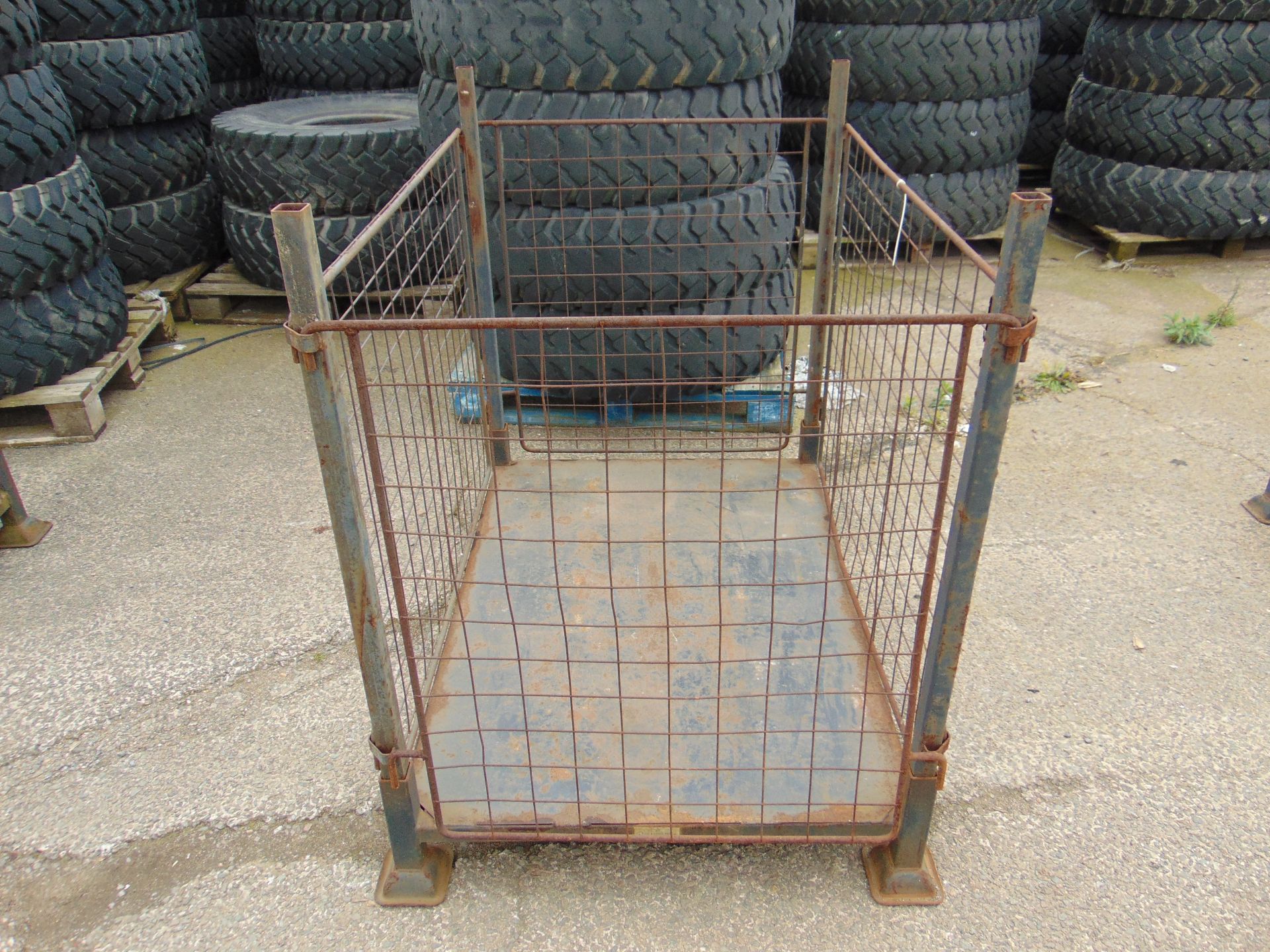 Steel Stacking Stillage W/ Removable Posts & Sides - Image 3 of 3