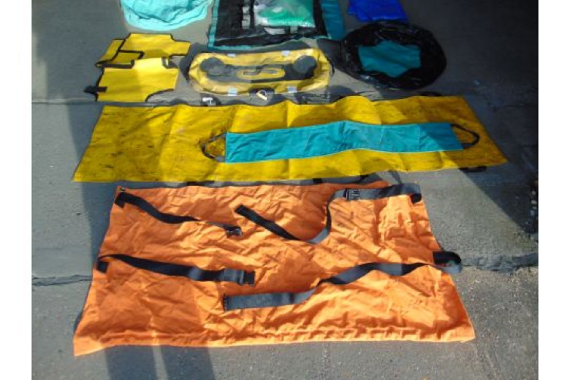 Assortment of Various Sheets, Straps, Tarpaulin ect. - Image 5 of 5