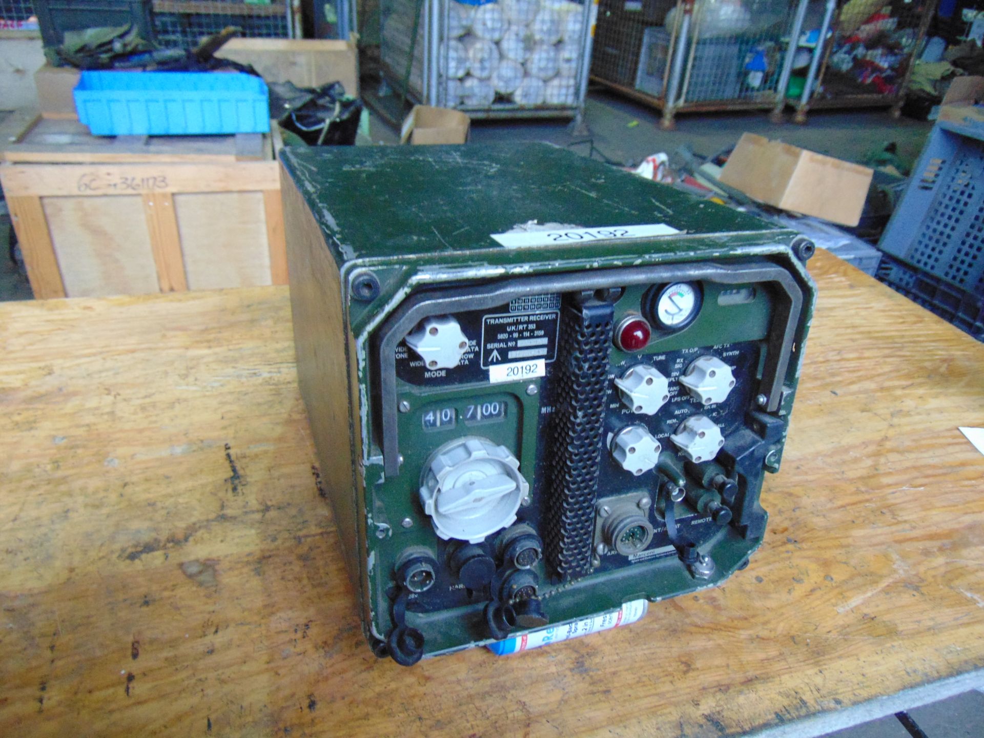 Clansman RT/UK 353 Vehicle Mounted Transmitter Receiver - Image 3 of 5