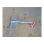 Unissued Galvanised Unissued Winching Anchor