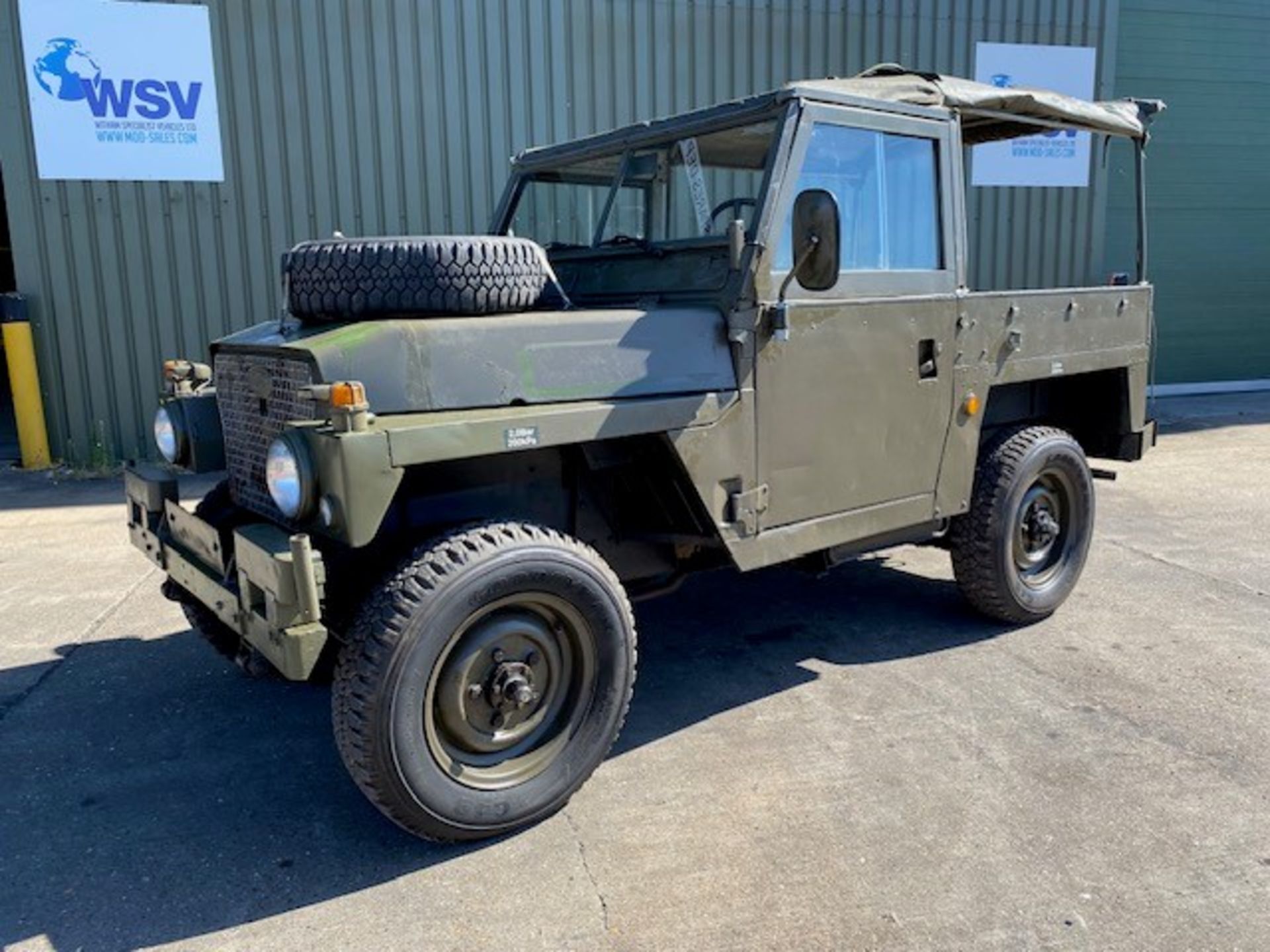 Land Rover Lightweight 2.25 diesel LHD soft top - Bild 53 aus 57