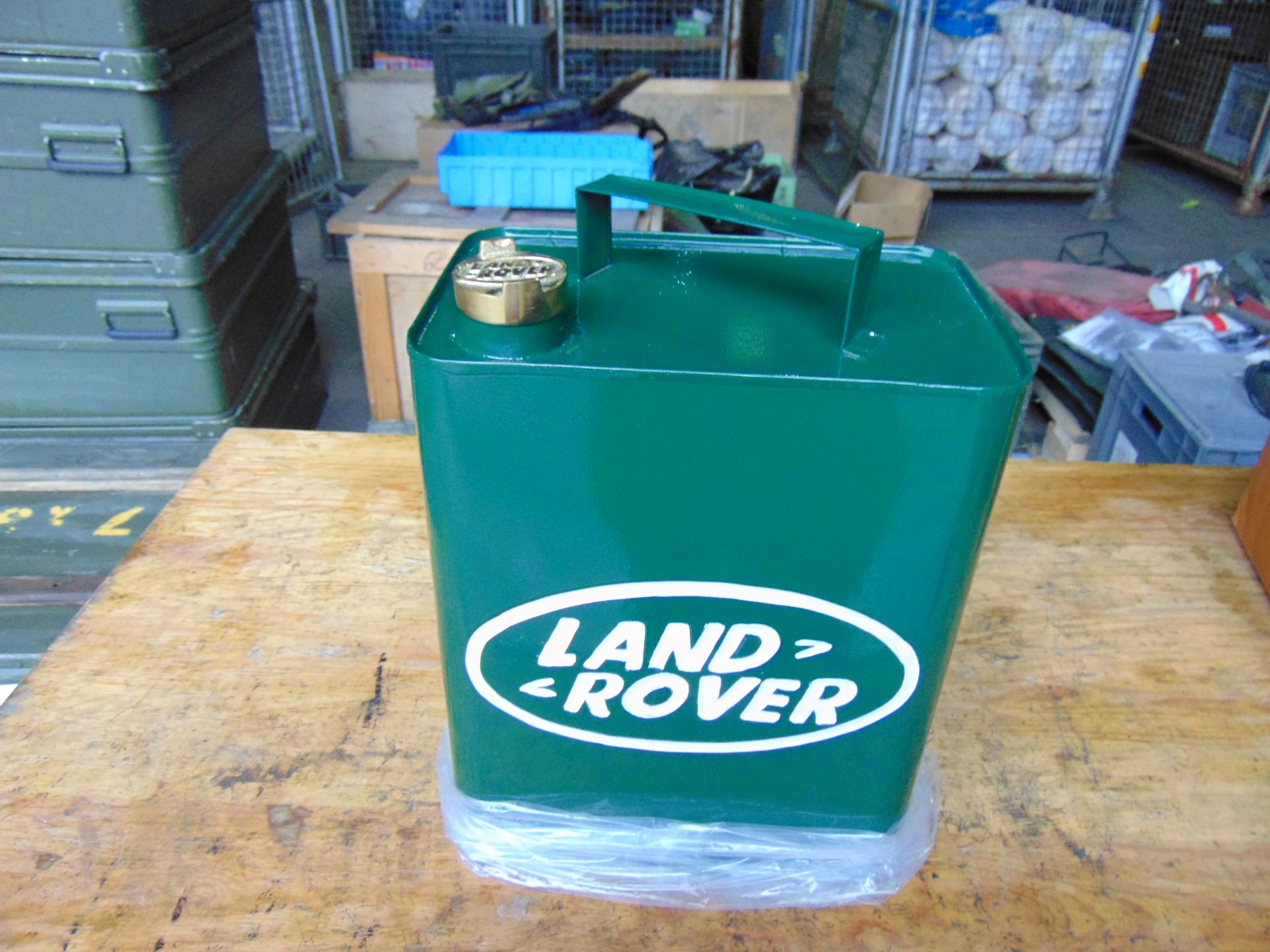 Land Rover 1 Gall Oil/Fuel with Brass Cap - Bild 4 aus 6