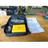 Unissued Robin Insulation and Continuity Tester KMP 3075DL from MoD c/w Leads etc