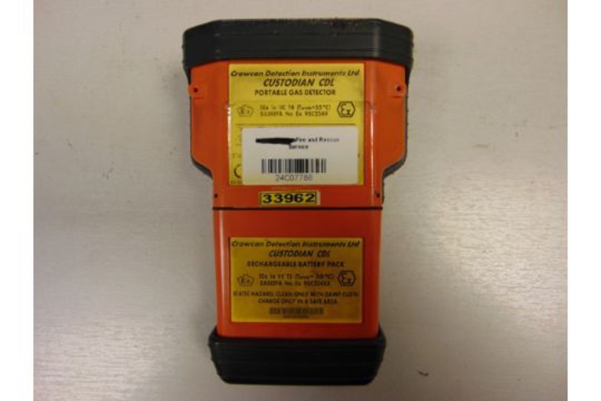Crowcon Custodian CDL Portable Gas Monitor Kit - Image 2 of 4