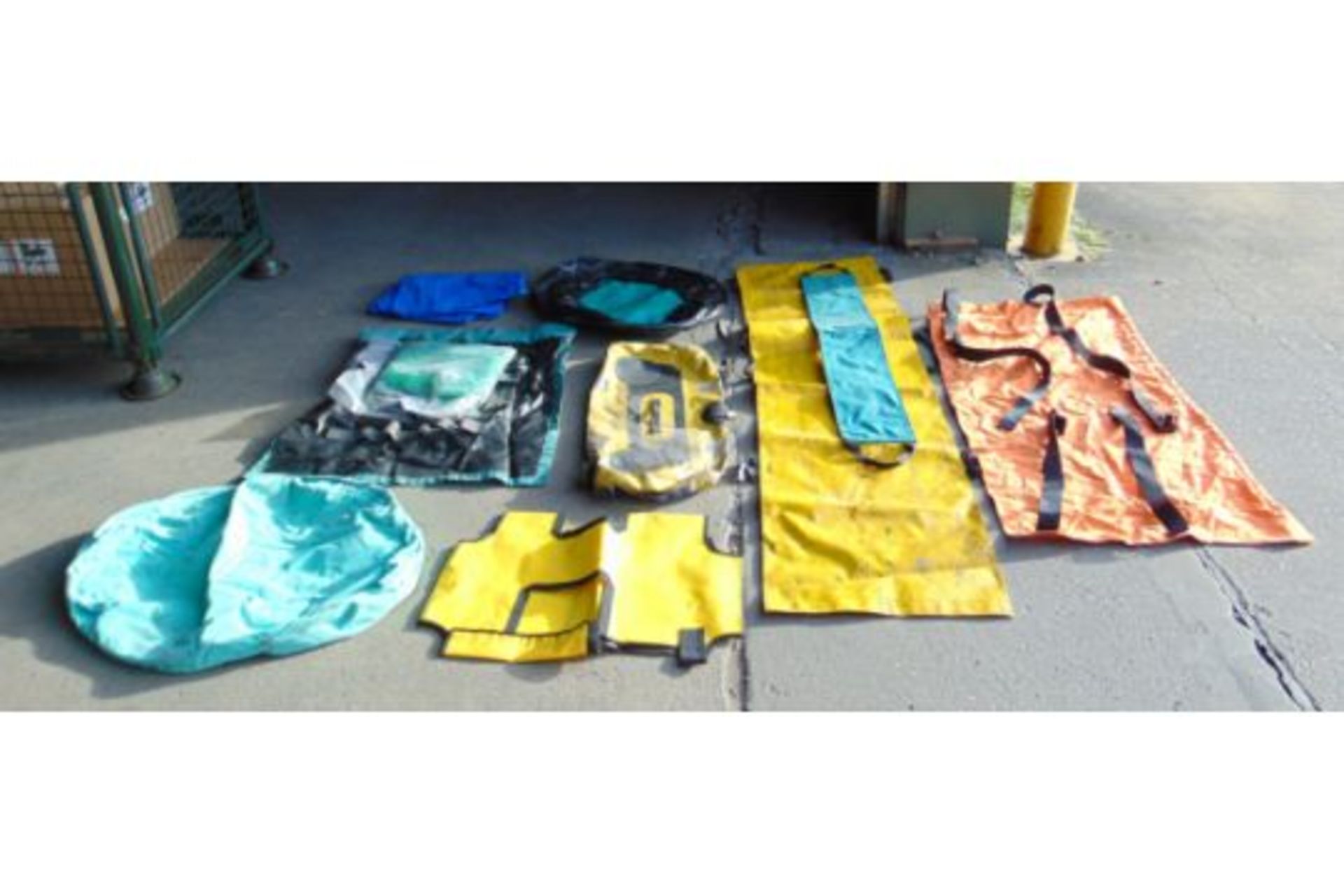 Assortment of Various Sheets, Straps, Tarpaulin ect. - Image 3 of 5