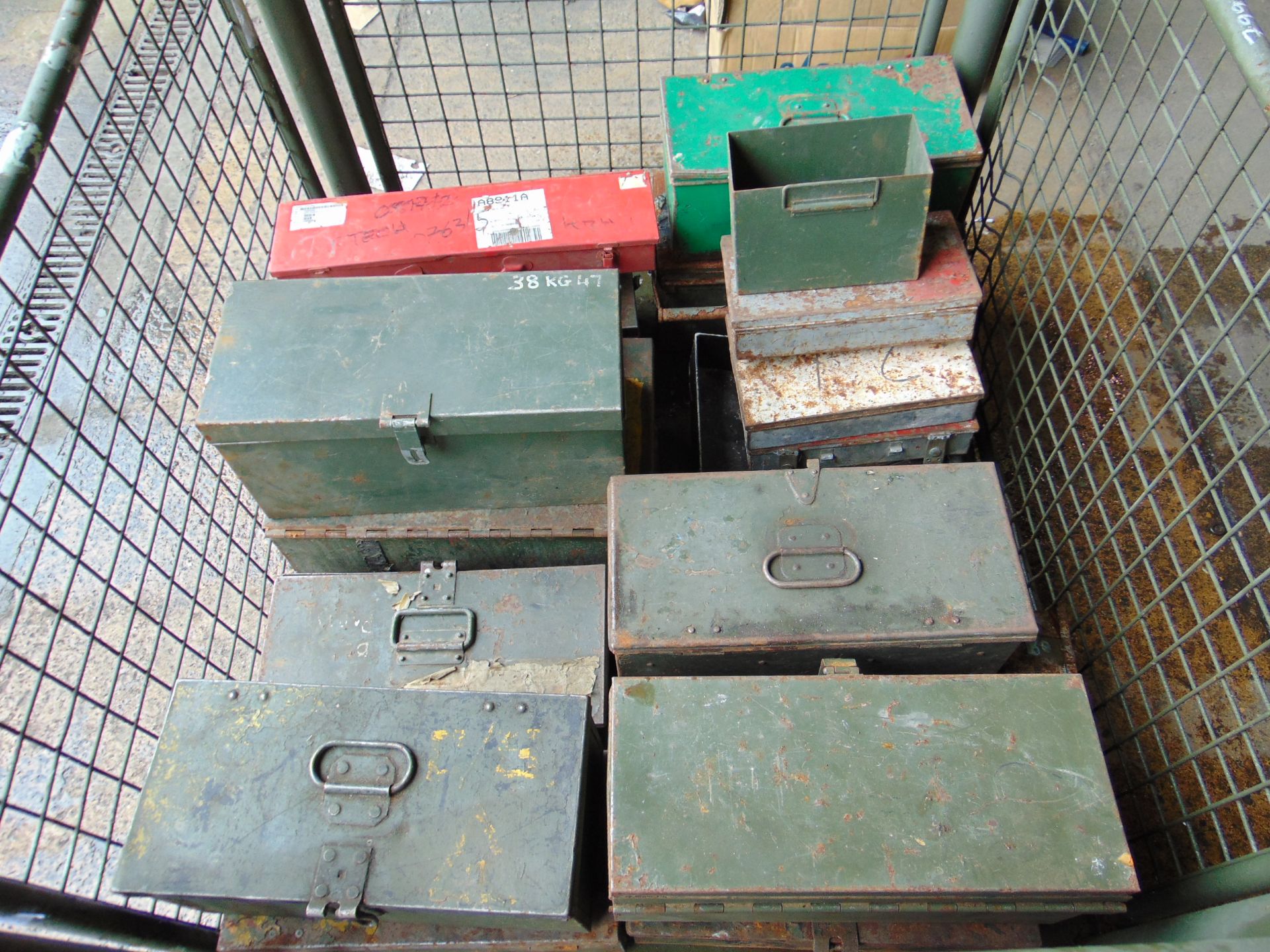 Stillage of MOD Tool Boxes Ect - Image 3 of 4