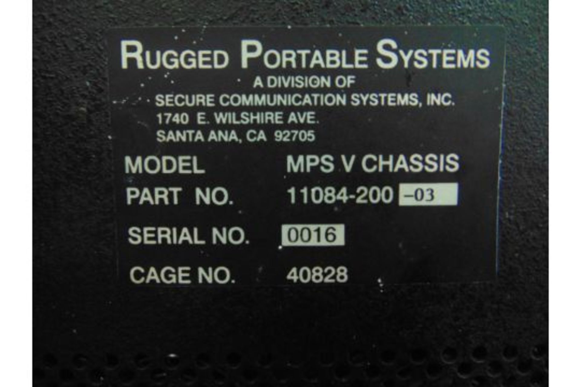 General Dynamic Military Ruggedized Portable Computer w/ Protective Transport Case - Image 11 of 14