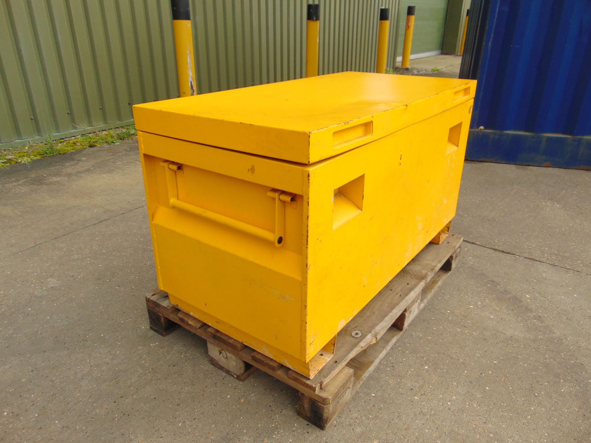 Steel Truck / Site Tool Chest - Storage Container AS NEW - Bild 6 aus 10