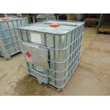 1 x Empty 1000 Litre IBC