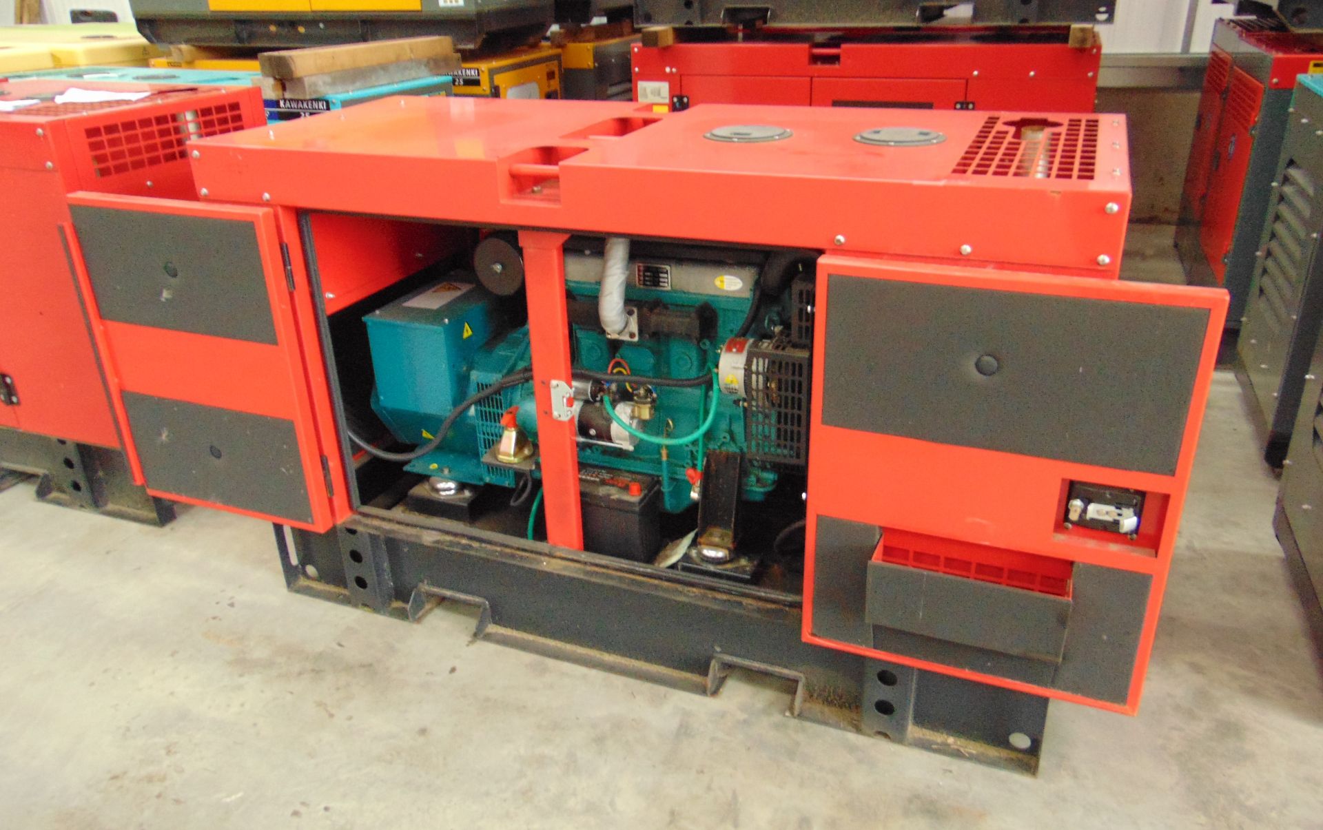 2022 New Unused 25 KVA Silent Diesel Generator - 3 Phase 100V / 230V - Image 15 of 19