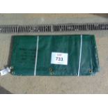 New Unissued 4m x 4m Tarpaulin Sheet