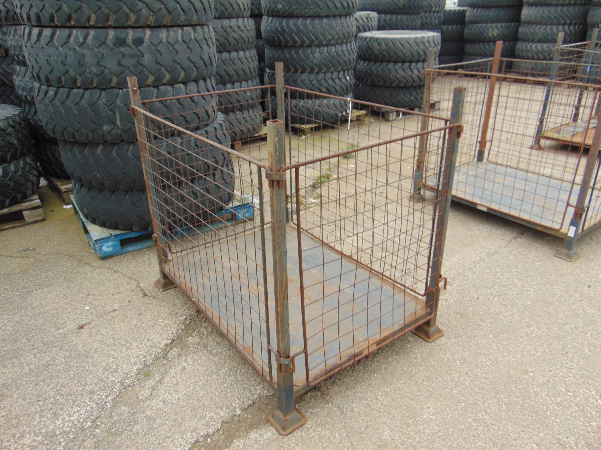 Steel Stacking Stillage W/ Removable Posts & Sides - Image 2 of 3